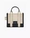 Сумка Marc Jacobs Colorblock Crossbody Tote Bag, тоут шкіра білий з чорним 18x10х15 см 2S4HCR065H02112 фото 3