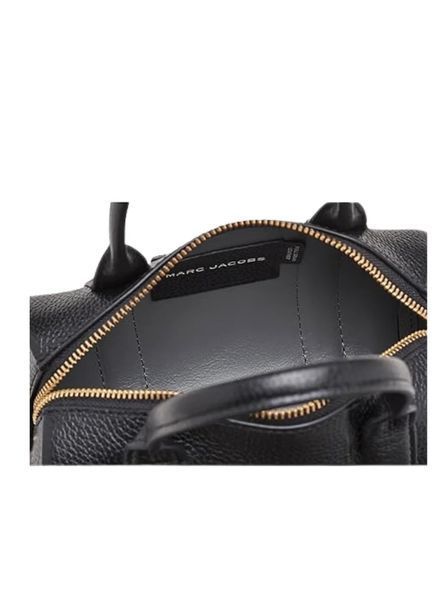 Сумка Marc Jacobs The Duffle зерниста шкіра чорна 18x11х11 см  4F6SMN006S01 фото