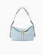 Сумка Pinko Saddle Horizontal Mini Suede через плече замша блакитний 18x10х28 см 105895A0F6E37Q 105895A0F6E37Q фото 1