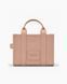 Сумка Marc Jacobs Leather Small Tote Bag, тоут зерниста шкіра рожевий 26x13х21 см H009L01SP21624 фото 3