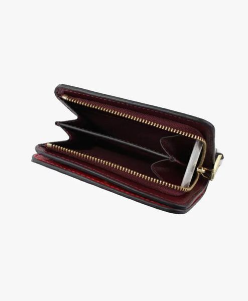 Гаманець жіночий Marc Jacobs The Utility Snapshot Mini Compact Wallet у шкіра бордовий 2F3SMP062S07 613 2F3SMP062S07 613 фото