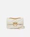 Сумка Pinko Love Bag Puff Maxi Quilt через плече з бронзовою фурнітурою в стьобаній шкірі біла 19x11х26 см 100038A0F2Z14Q 100038A0F2Z14Q фото 1