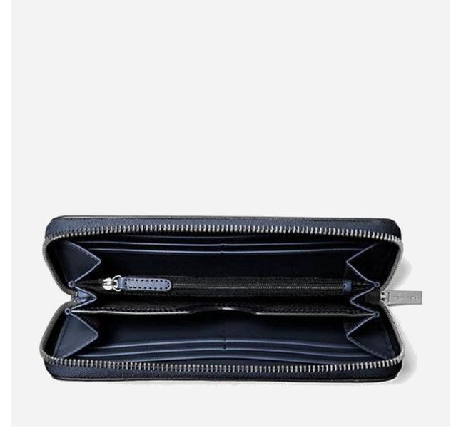 Чоловічий гаманець Michael Kors Rivington Leather Smartphone синій copy_A-89-888-670 фото