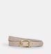 Жіночий двосторонній ремінь Coach Harness Buckle Cut To Size 25 Mm Beige/Chalk  CX057 фото 1