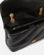Сумка Pinko Love Bag Puff Maxi Quilt через плече з бронзовою фурнітурою в стьобаній шкірі чорна 19x11х26 см 100038A0F2Z99Q 100038A0F2Z99Q фото 2