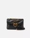 Сумка Pinko Love Bag Puff Maxi Quilt через плече з бронзовою фурнітурою в стьобаній шкірі чорна 19x11х26 см 100038A0F2Z99Q 100038A0F2Z99Q фото 1