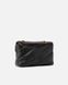 Сумка Pinko Love Bag Puff Maxi Quilt через плече з бронзовою фурнітурою в стьобаній шкірі чорна 19x11х26 см 100038A0F2Z99Q 100038A0F2Z99Q фото 3