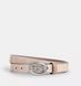 Жіночий двосторонній ремінь Coach Signature Buckle Cut To Size 25 Mm Light Beige A-89-871-700 фото 1