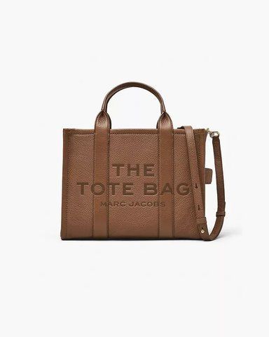 Сумка Marc Jacobs The Leather Medium Tote Bag, зерниста шкіра карамель 34x15х27 см H004L01PF21212 H004L01PF21212 фото