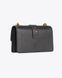 Сумка Pinko Classic Love Bag One Simply через плече з бронзовою фурнітурою у гладкій шкірі чорна 17x7х27 см 100053A0F1Z99Q 100053A0F1Z99Q фото 2
