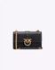 Сумка Pinko Classic Love Bag One Simply через плече з бронзовою фурнітурою у гладкій шкірі чорна 17x7х27 см 100053A0F1Z99Q 100053A0F1Z99Q фото 1