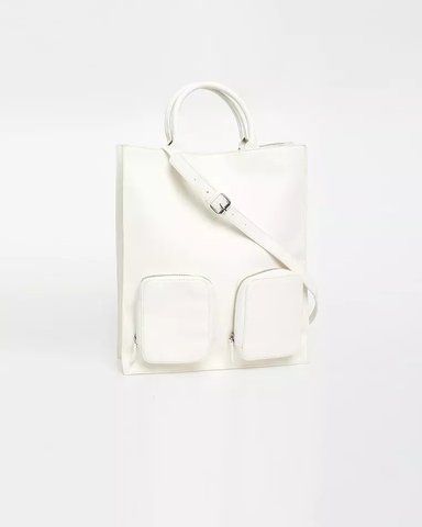 Сумка Max Mara accordo Mara Ecr&ugrave; тоут білий 35x13x42 см 2516511017-001 фото