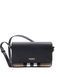 Сумка жіноча шкіряна Burberry Hampshire Check Crossbody Bag в чорному кольорі розмір 20х14х9 см BAWTLND-BX0306-06000-1 007 20 CN фото 1