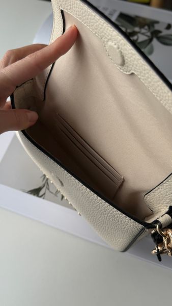 Сумка Marc Jacobs Groove Mini Bag зерниста шкіра молочна 4S6SMN040S01 фото