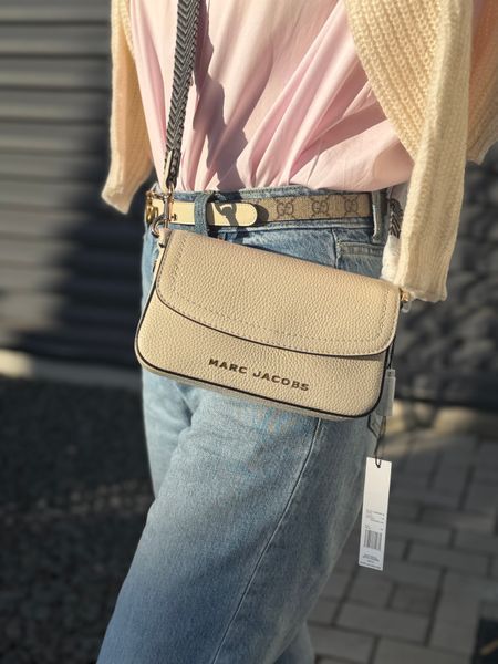 Сумка Marc Jacobs Groove Mini Bag зерниста шкіра молочна 4S6SMN040S01 фото
