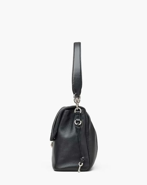Сумка Marc Jacobs The Suede Cristina Messenger через плече чорний шкіра 34x12х22 см 2R5HMS002H01 001 2R5HMS002H01 001 фото