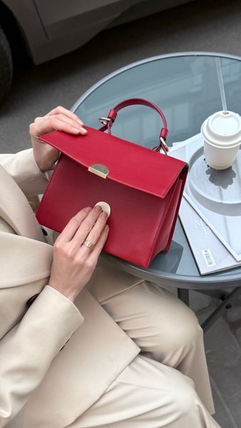 FURLA Eclisse S top handle гладка шкіра розмір 22x15x12 см WB01727 фото