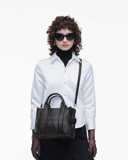 Купити Сумка Marc Jacobs The Leather Small Tote Bag зерниста шкіра