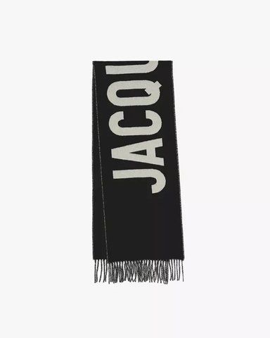 Шарф Jacquemus з натуральної вовни, коричневий ACU00435AOT4001080 ACU00435AOT4001080 фото