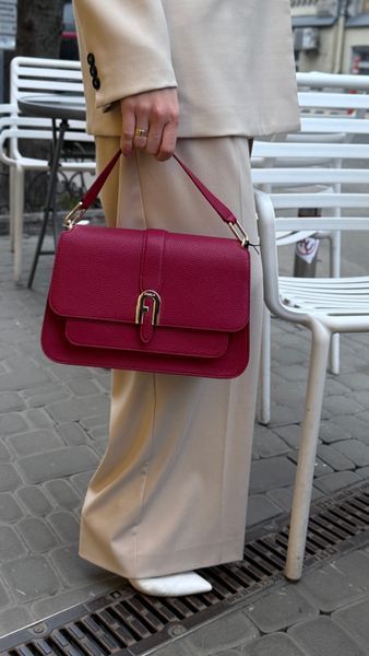 Сумка жіноча шкіряна Furla Sofia Grainy колір червоний розмір 27x19x10 см BAWTLND-BX0306-06000-1 007 20 CN фото
