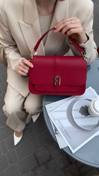Сумка жіноча шкіряна Furla Sofia Grainy колір червоний розмір 27x19x10 см BAWTLND-BX0306-06000-1 007 20 CN фото