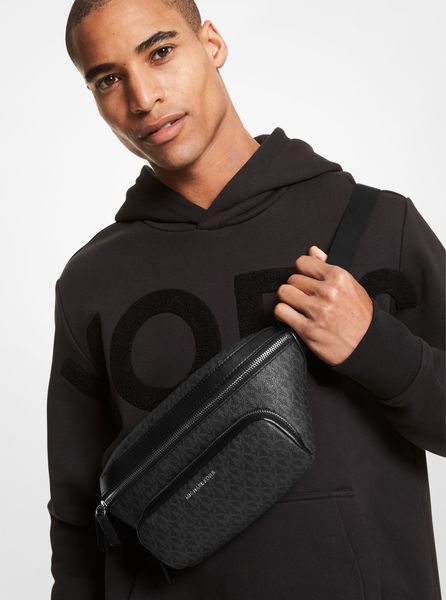 Поясная сумка Michael Kors Mens Cooper Logo Belt Bag #37U1LCOY9B фото
