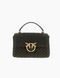 Сумка Pinko Love Lady Міні Cl Sheep Nappa Chevron через плече з бронзовою фурнітурою в стьобаній шкірі коричневий 26х16х7 см 100044A0GKK35Q 100044A0GKK35Q фото 1