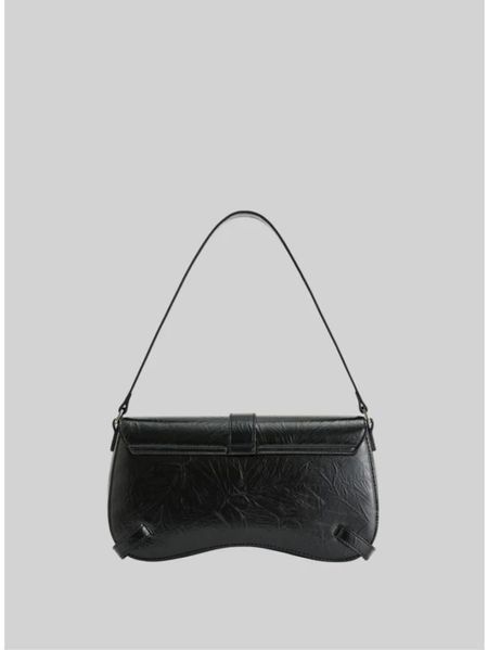 Сумка JW Pei Sia Crushed Shoulder Black A-89-871-5334 фото