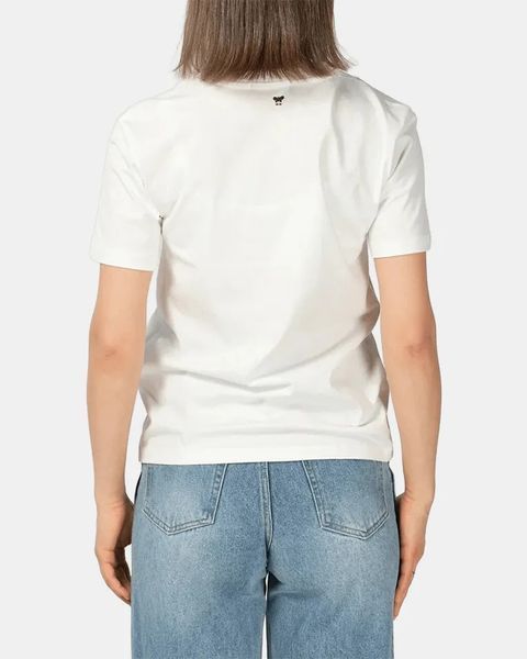 Жіноча футболка Max Mara Nervi з принтом білий 2415971051 фото