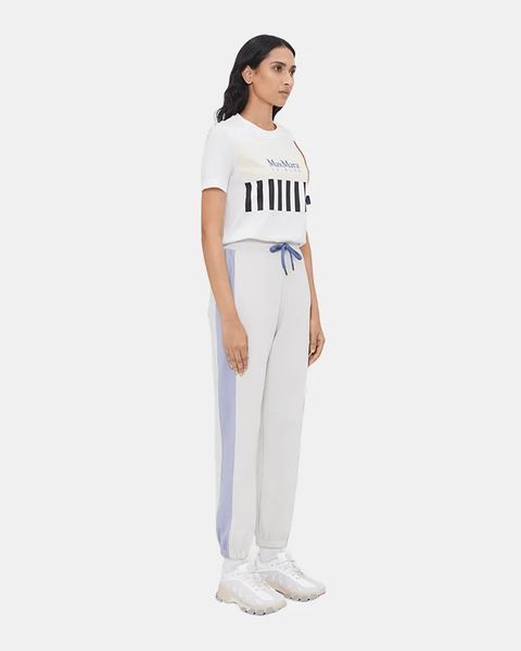 Жіноча футболка Max Mara Obliqua з принтом білий 2416941108 650 21 фото
