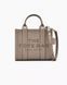 Сумка Marc Jacobs Leather Micro Tote Bag, тоут зерниста шкіра сіро бежевий 18x10х15 см H053L01RE22055 H053L01RE22055 фото 1