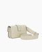 Сумка Pinko Mini Love Bag Slouchy Zip Mini через плече зі срібною фурнітурою в гладкій шкірі молочний 22х14х7 см 105345A2JGLZ14E 105345A2JGLZ14E фото 3