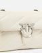 Сумка Pinko Love Puff Classic Cl Sheep Nappa через плече із срібною фурнітурою у стьобаній шкірі біла 17x11х26 см 100038A0F2Z14O 100038A0F2Z14O фото 2