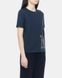 Жіноча футболка Max Mara Monviso з логотипом синій 2339760336601 12 фото 3