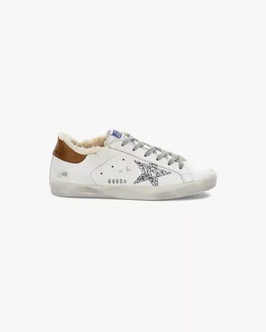 Жіночі кеди Golden Goose Super-Star шкіра утеплені білий GWF00101F00269510942 GWF00101F00269510942 фото