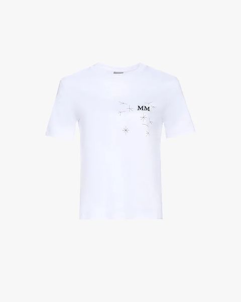 Жіноча футболка Max Mara Opunzia з логотипом білий 2,516,941,067,001 фото