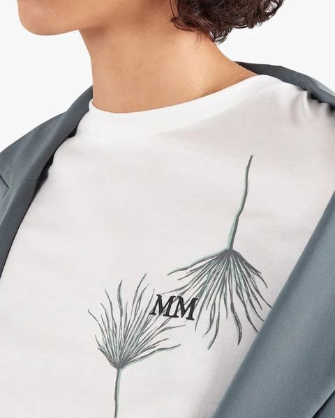 Жіноча футболка Max Mara UTA з логотипом білий 2,516,941,038,001 фото