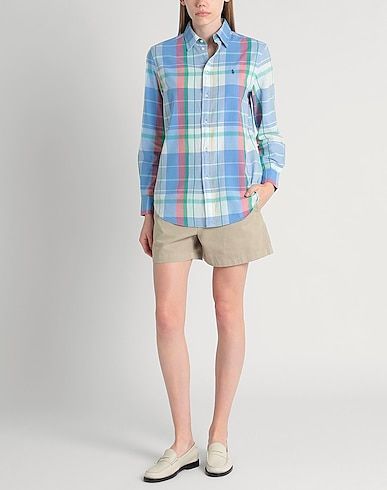 Жіноча сорочка Polo Ralph Lauren 211973264002 льняна 211973264002 фото