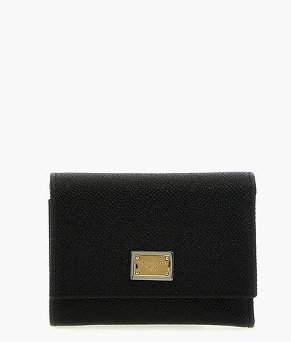 Гаманець жіночий Dolce & gabbana у сафʼяновій шкірі чорний BI0770A100180999 BI0770A100180999 фото