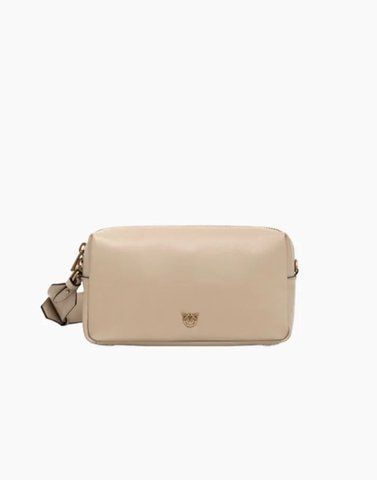 Сумка Pinko Shoulder Horizontal Vitello Morbido через плече, клатч шкіра колір бежевий 13x8х25 см 106062A0QOC50Q 106062A0QOC50Q фото