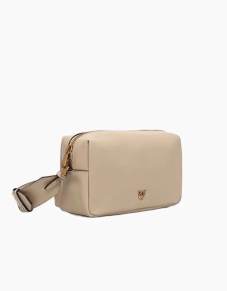 Сумка Pinko Shoulder Horizontal Vitello Morbido через плече, клатч шкіра колір бежевий 13x8х25 см 106062A0QOC50Q 106062A0QOC50Q фото