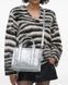 Сумка Marc Jacobs The Metallic Leather Small Tote Bag, тоут зерниста срібляста шкіра 26x13х21 см 2F3HTT004H01039 фото 2