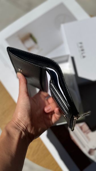 Гаманець жіночий Furla Vitello Andromeda колір чорний розмір 12.3х9х1.8 см PCK5CLO BX0306 402S 1007 фото
