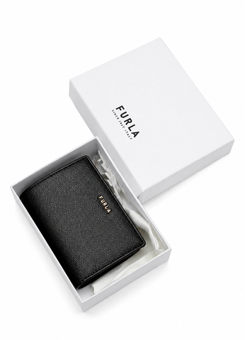Гаманець жіночий Furla Vitello Andromeda колір чорний розмір 12.3х9х1.8 см PCK5CLO BX0306 402S 1007 фото