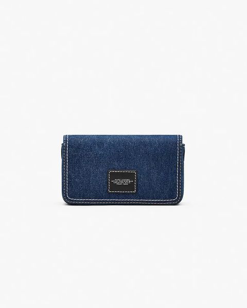 Сумка Marc Jacobs The Denim Chain Mini Bag через плече бавовна денім синій 20x5х11 см 2F4SMN010S03473 фото