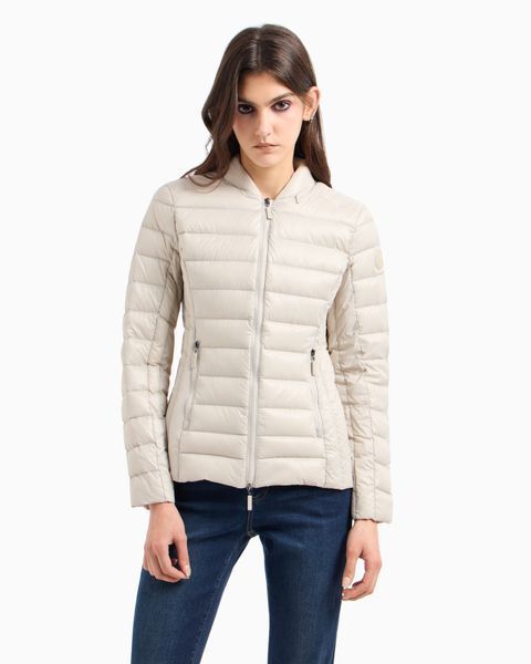 Куртка Armani Exchange Light Weight Zip-Up Down White 8NYB01YNM4Z1998 фото