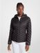 Куртка двостороння Michael Kors Chevron Logo Print Quilted Nylon Black/Brown 77B6810M421 фото 2