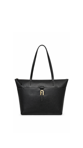 Сумка жіноча шкіра Furla Miasofia чорний колір розмір 31х27х15 см BAWTLND-BX0306_14 фото