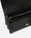 Сумка Pinko Classic Love Bag One Chevron через плече з срібною фурнітурою у чорній стьобаній шкірі 16x8х27 см 100941A0GKZ99O 100941A0GKZ99O фото 3