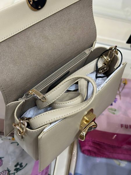 Жіноча сумка Furla Eclisse mini натуральна шкіра колір коричневий розмір 20х12х10 см K_WB00094-HSF000-O6000 -007-20-BG4 фото
